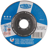 Cut-Off Wheels (2-in-1 Carbon/Stainless)
