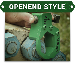 Lokrite Safety Backup Wrench - Openend Style